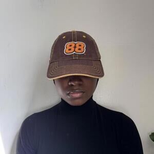 Vintage Brown and orange "88" hat